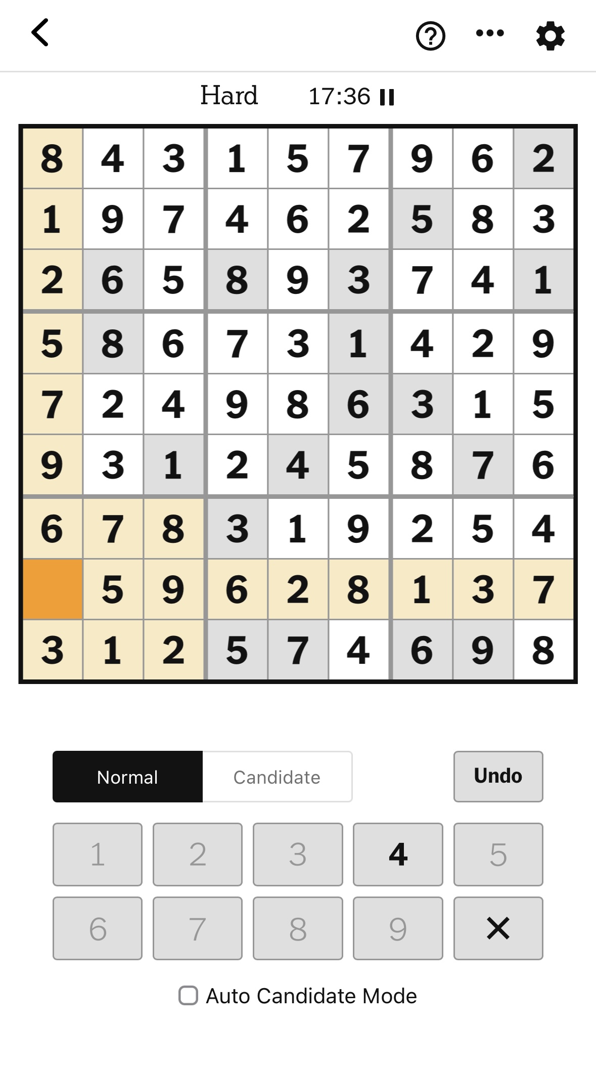 Sudoku rules